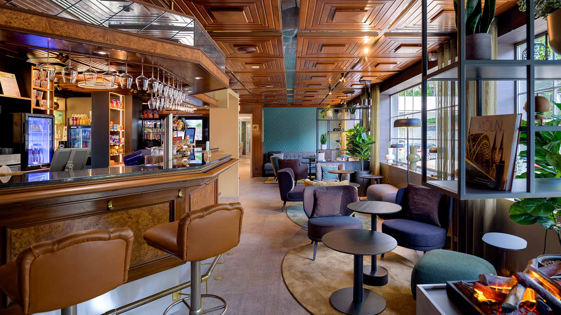 Cosy seating area in the lounge